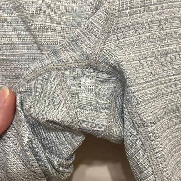 Athleta High Rise Jacquard Mesh Chat to Town Capri leggings - Picture 6 of 14